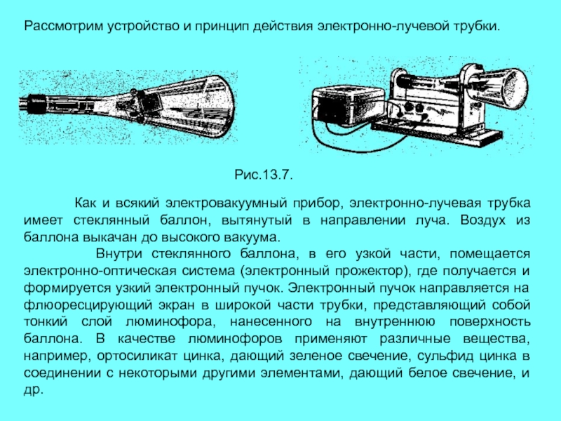 Каким образом освобождаются из катода электроны создающие изображение в электронно лучевой трубке телевизора