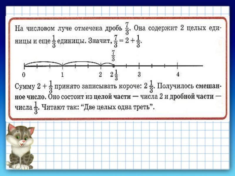 Представьте в виде суммы целой и дробной. Отметить на числовом Луче. Отметки на числовом Луче. Отметь на числовом Луче дроби. Отметить на Луче на числовом Луче.