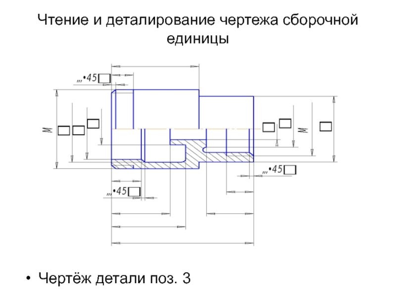 Все ли на детали на сборочных чертежах подлежат деталированию