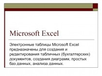 Microsoft Excel