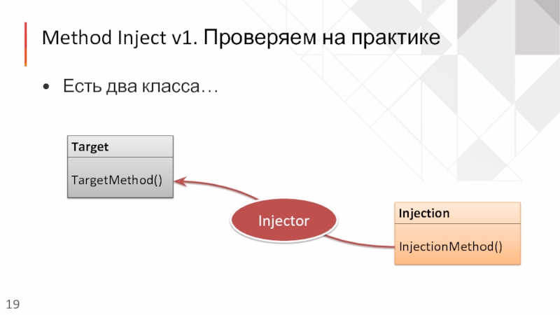 Method injection