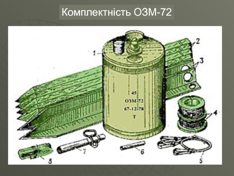 Озм 72. Противопехотная мина ОЗМ-72. Противопехотная осколочная мина ОЗМ-72. Противопехотная мина ПОМЗ-2. ТТХ противопехотной мины ОЗМ-72.