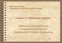 Relational Algebra