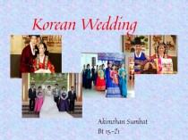 Korean Wedding