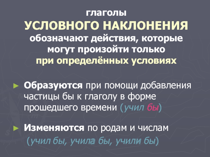 Урок русского языка 6 класс наклонение глагола презентация