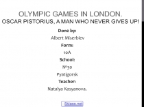 Olympic games 2012