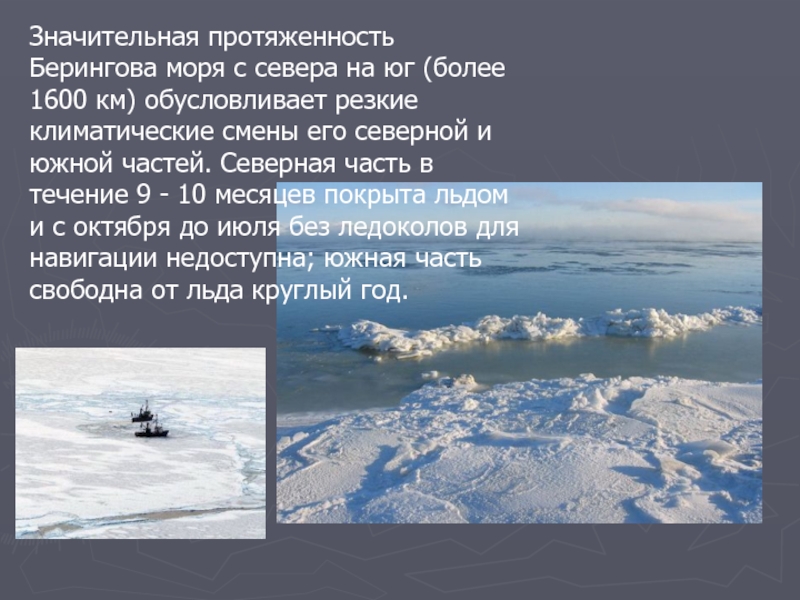 Презентация море баренцево море