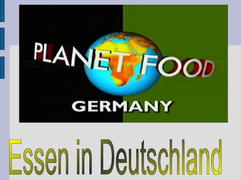 Essen in Deutschland