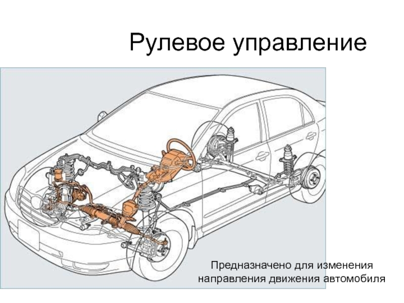 Рулевое управление