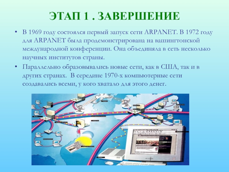 Как правильно кидать сеть. Объединения сетей ARPANET. • Запуск ARPANET. Арпанет 1972. В каком году была запущена сеть ARPANET.