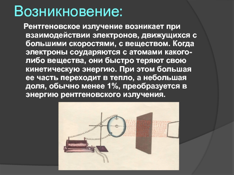 Зафиксированное на пленке изображение объекта возникающее при взаимодействии рентгеновских лучей это