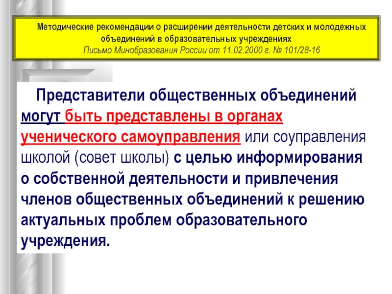 Членом общественного объединения может быть. Представители общественных объединений. Общественные организации презентация. Виды детских общественных объединений. Представители общественных организаций это.