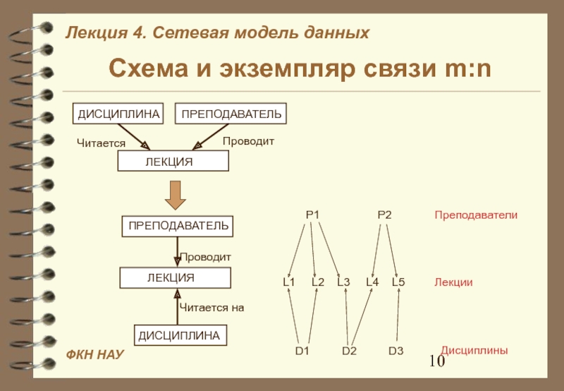 Презентация сетевая модель данных 11 класс