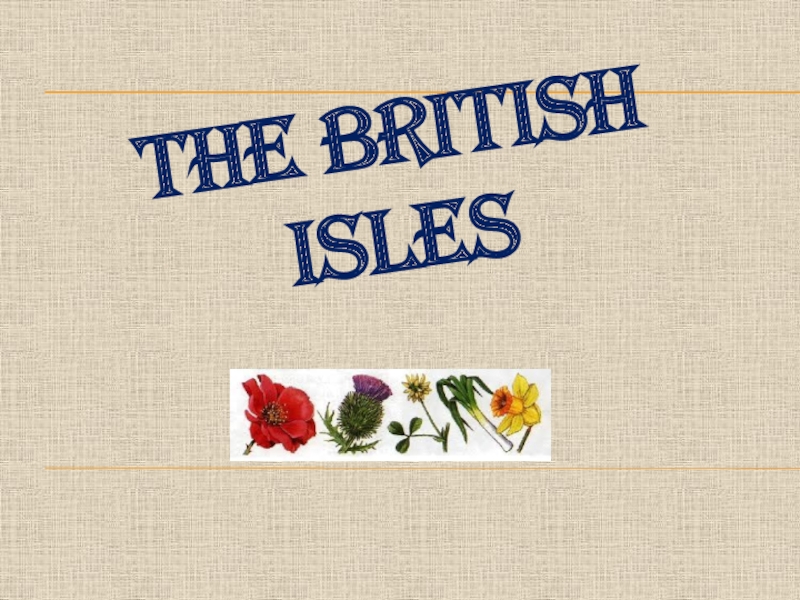 The British isles