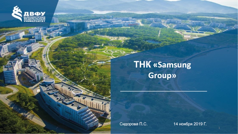 ТНК  Samsung Group 
14 ноября 2019 Г.
Сидорова П.С.
1