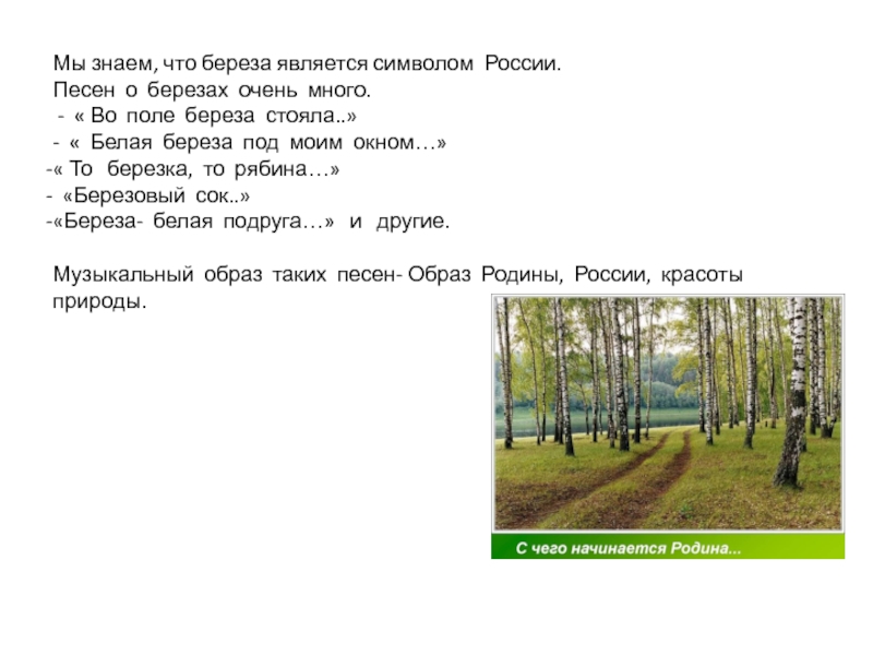 Возле старого колодца стоит высокая кудрявая береза основная мысль текста и план с ответами