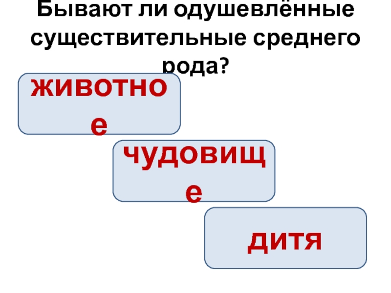 Одушевленный род. Средний род одушевленные существительные. Одуш сущ ср рода. Существительное среднего рода одушевленное. Три одушевленных существительных среднего рода.