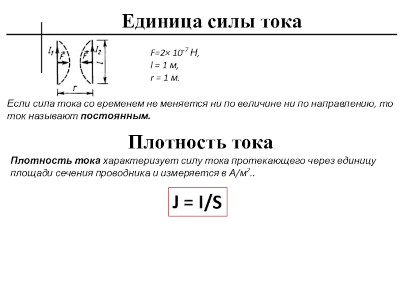 Презентация законы постоянного тока