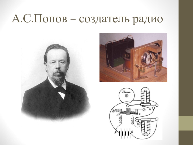 Картинка попов изобретатель радио