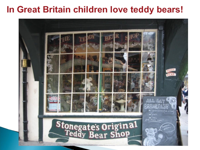 the old teddy bear shop