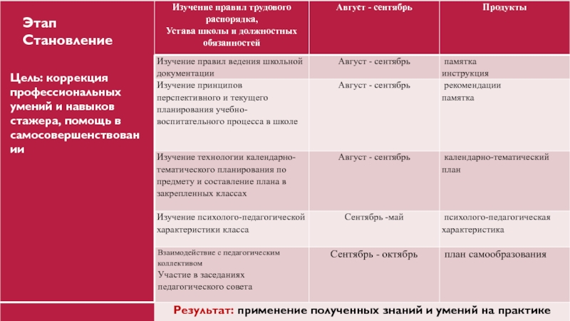 Составьте план реализации индивидуального контроля за собой