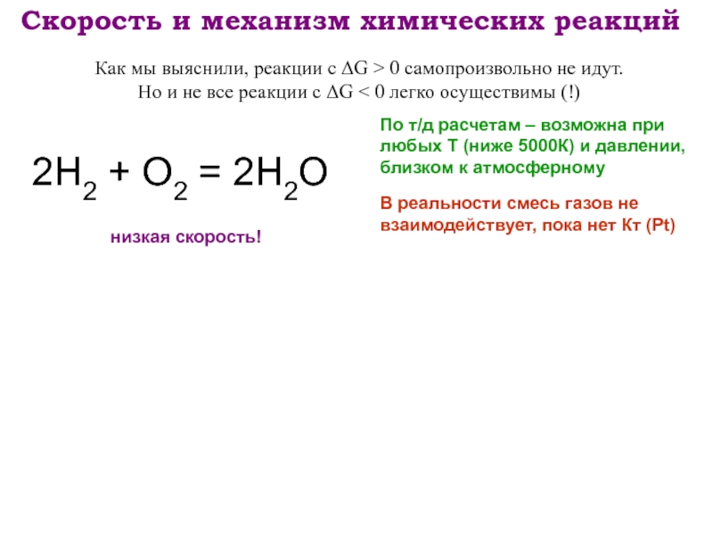 Механизмы химических процессов. Механизм химической реакции. Скорость и механизм химических реакций. Механизм реакции и химическая реакция. Понятие о механизмах химических реакций.