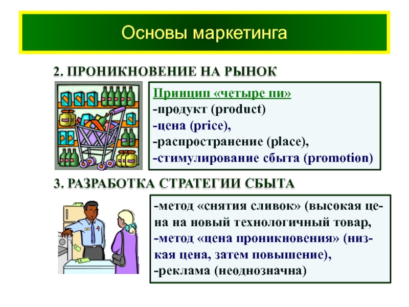 Продукт фирмы презентация 10 класс экономика