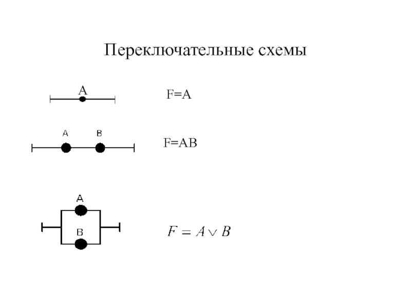 Найдите функции проводимости следующих переключательных схем