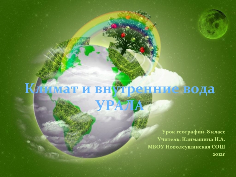 Климат и внутренние вода Урала