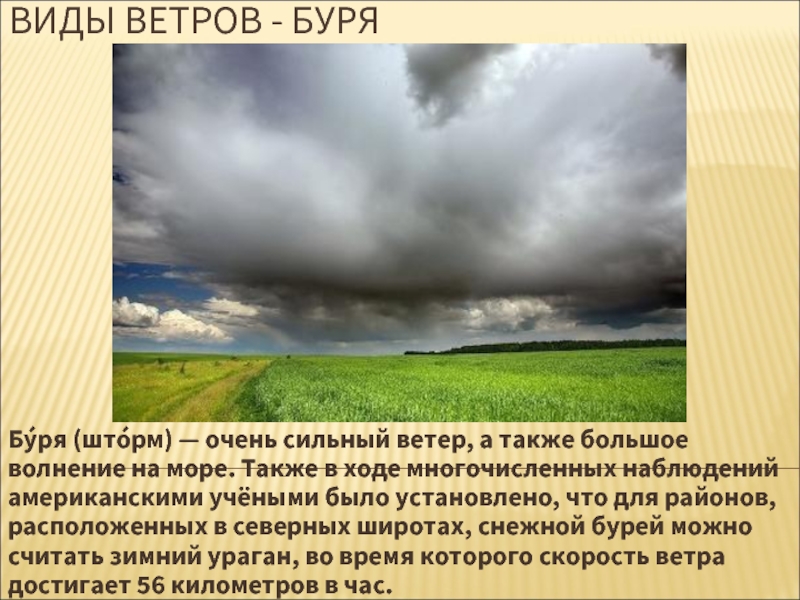 Виды бурей. Виды ветра буря. Описание ветра. Разновидность сильных ветров. Сообщение о шторме.