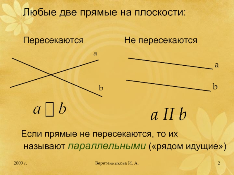 Пересекутся ли параллельные. Параллельные прямые не пересекаются. 2 Параллельные прямые. Две прямые на плоскости. Две параллельные прямые в плоскости.