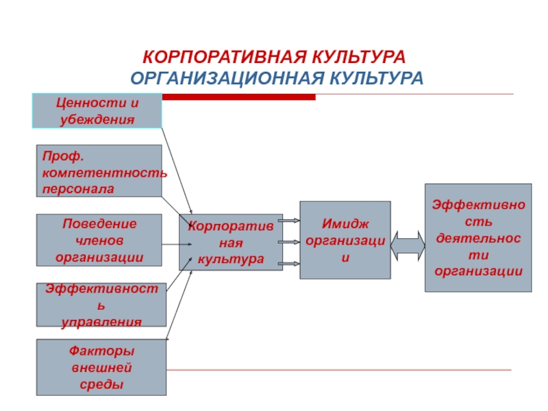 Организационная культура управления изменениями