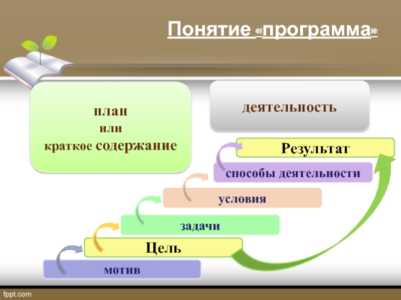 Понятие программа проектов