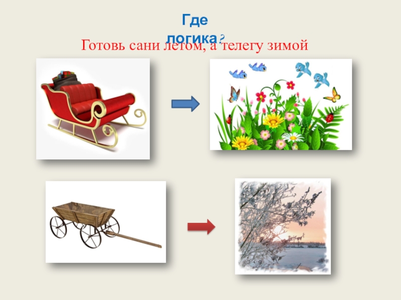 Готовь сани летом а телегу зимой картинки