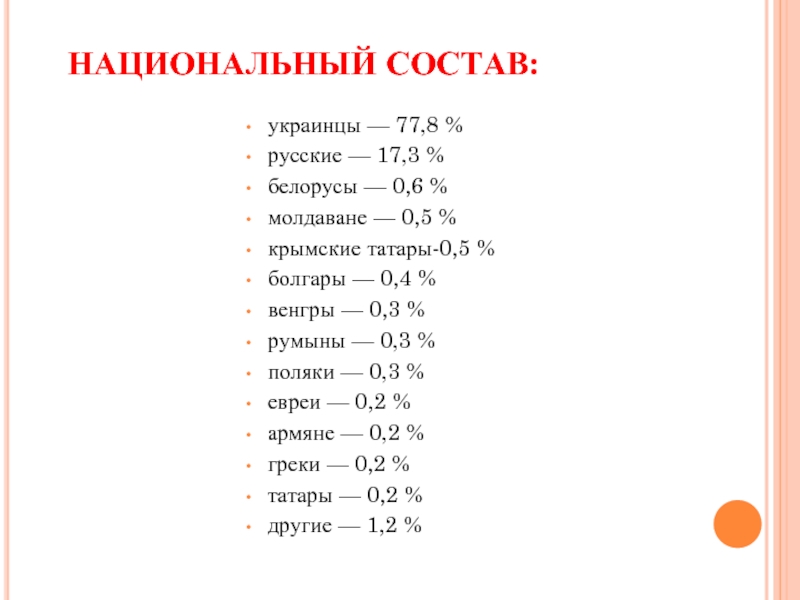 Состав украинский. Национальный состав Украины 2022. Состав хохла.