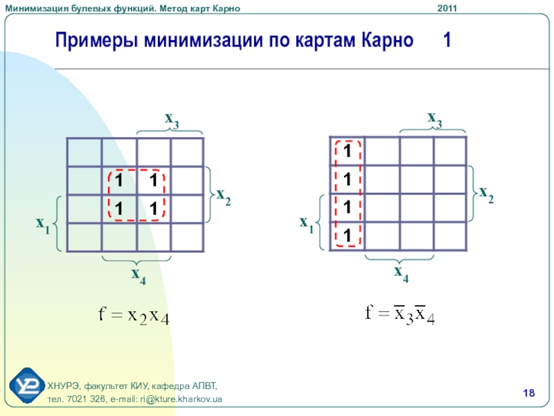 На карту карно см рисунок нанесены значения булевой функции f x y