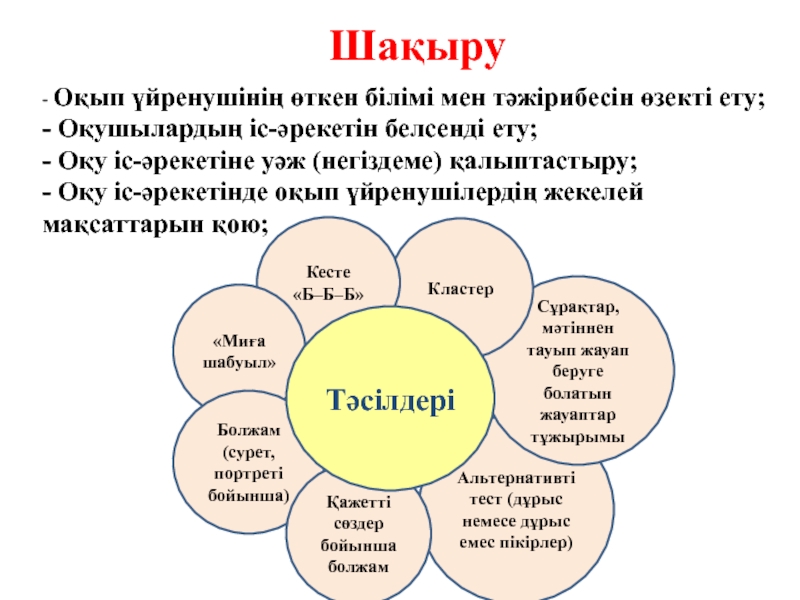 Сыни тұрғыдан ойлау технологиясы презентация слайд