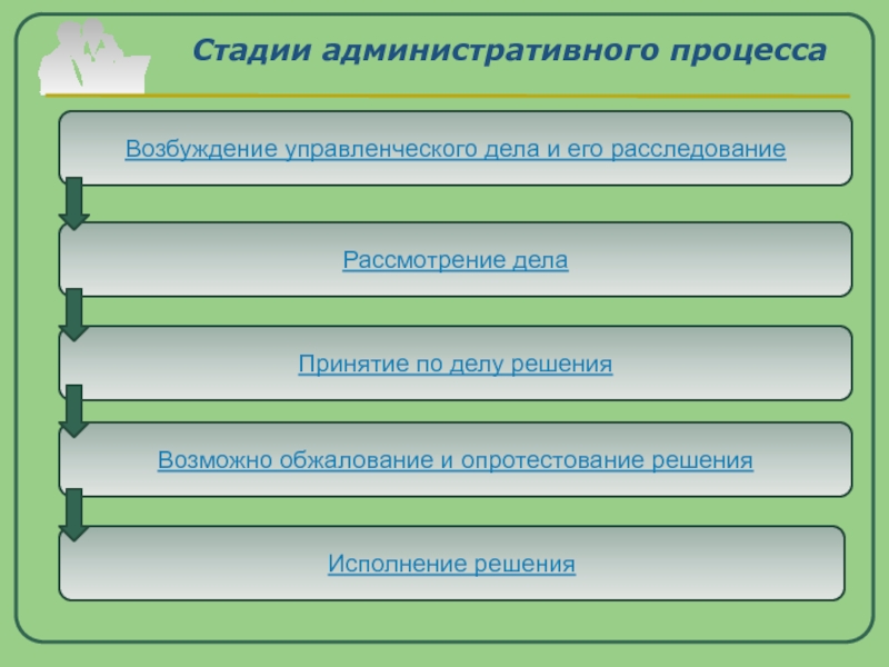 Административное судопроизводство в схемах