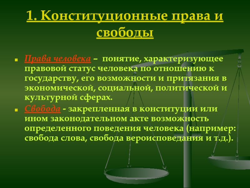 Свобода в правовом государстве. Права и свободы понятие. Права человека понятие. Концепции прав и свобод человека. Понятие конституционных прав и свобод человека и человека.