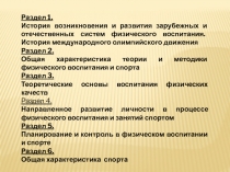 Раздел 1.
История возникновения и развития зарубежных и отечественных систем