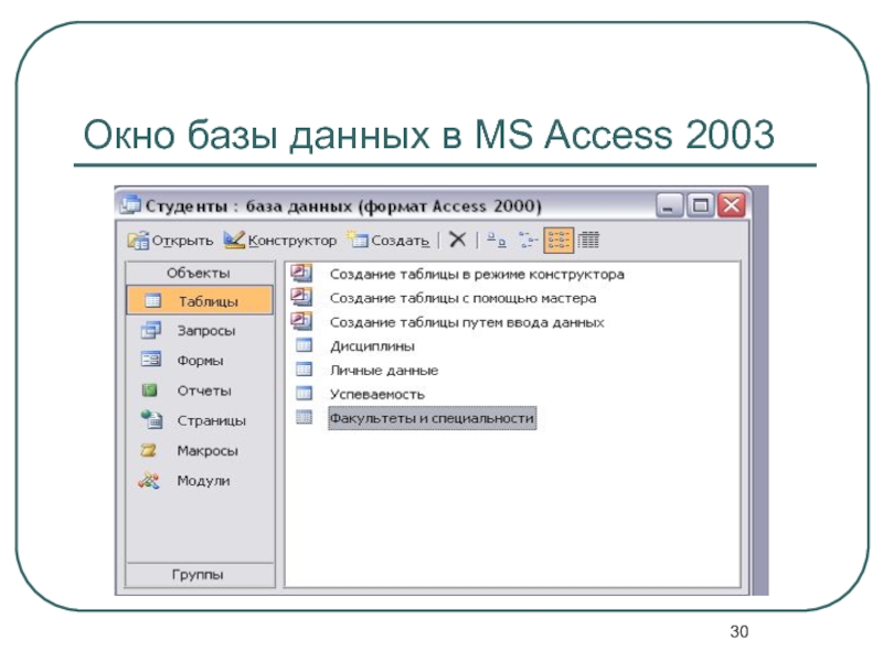 Работа с базами access. База данных MS access. Окно базы данных access 2007. СУБД MS access. Окно СУБД MS access.
