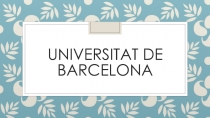 Universitat de Barcelona