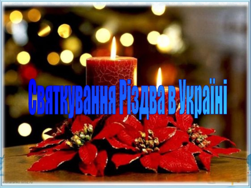 Святкування Різдва в Україні