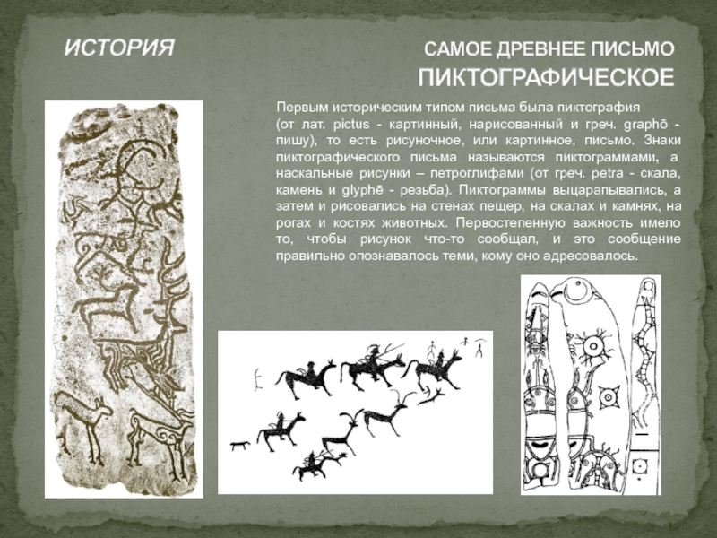 Пиктографическое письмо картинки