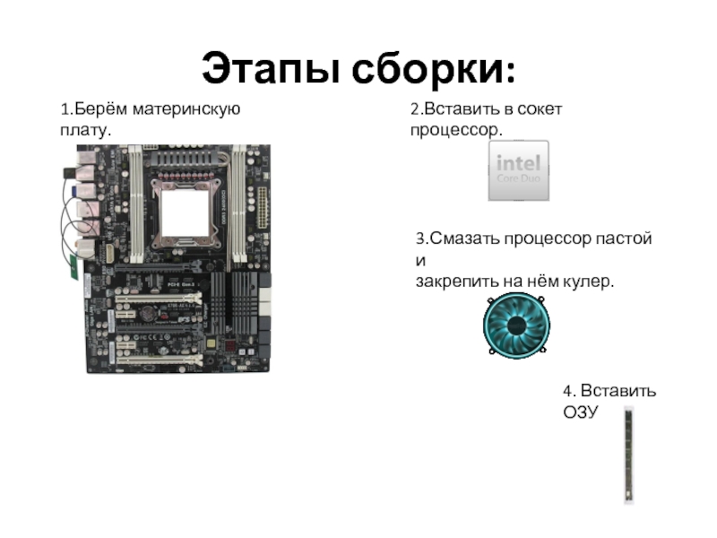 Собрал пк нет изображения