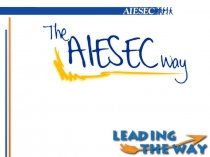 AIESEC way and XP