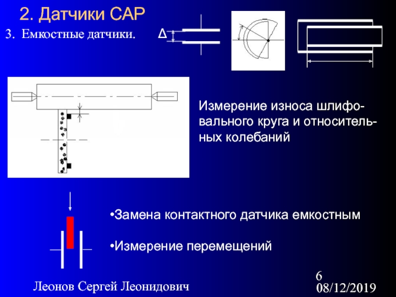 Емкостные датчики презентация