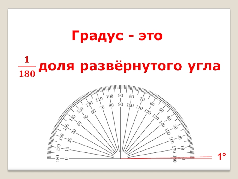 1 градус. Градус. Один градус на транспортире. Градусы углов. Град.