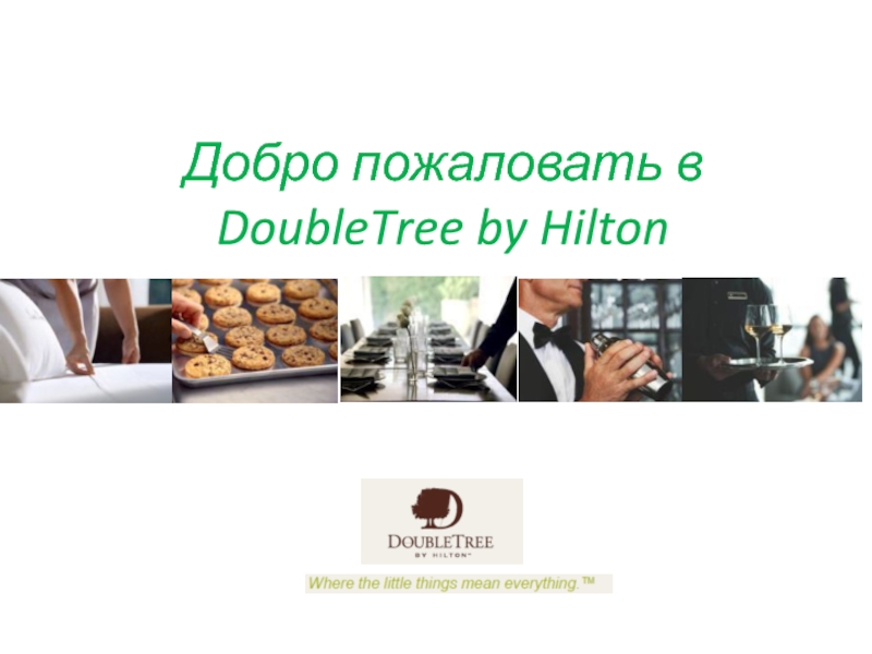 Презентация Добро пожаловать в DoubleTree by Hilton 