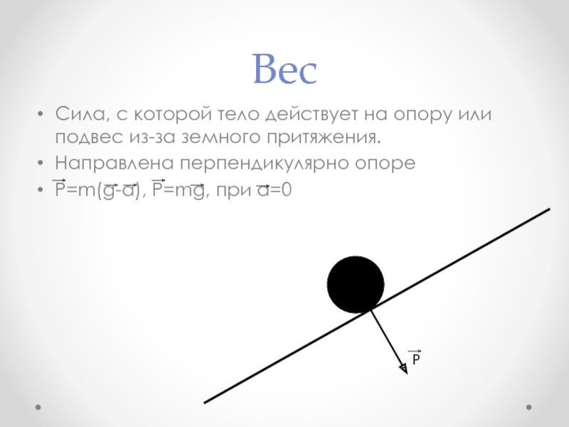 Действует на опору или подвес. Тело действует на опору. Сила с которой тело действует на опору. Сила которая действует на опору или подвес. Направлена перпендикулярно опоре.